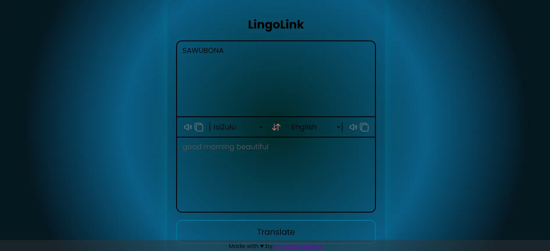 LingoLink website preview image